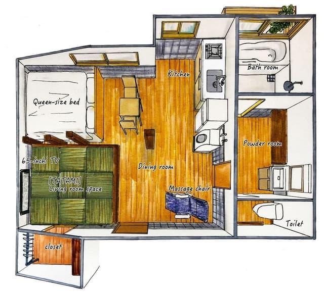 Observation bath ~attic~ Non-smoking