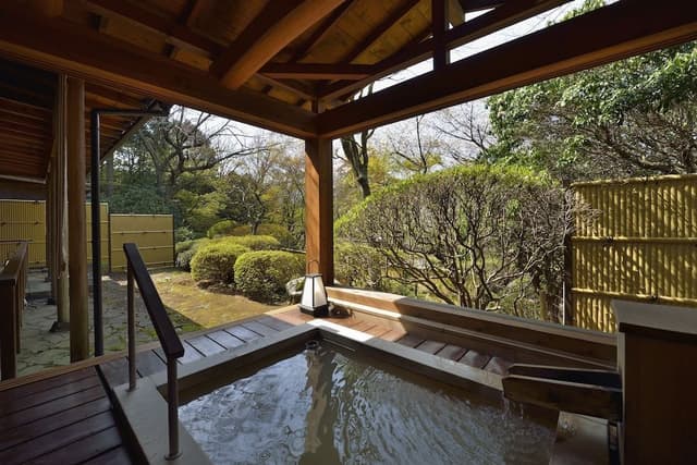Japanese Style House with Open Air Bath Annex Building, Meals at Room