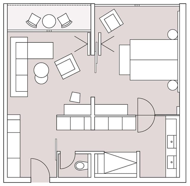 Deluxe Suite, Balcony