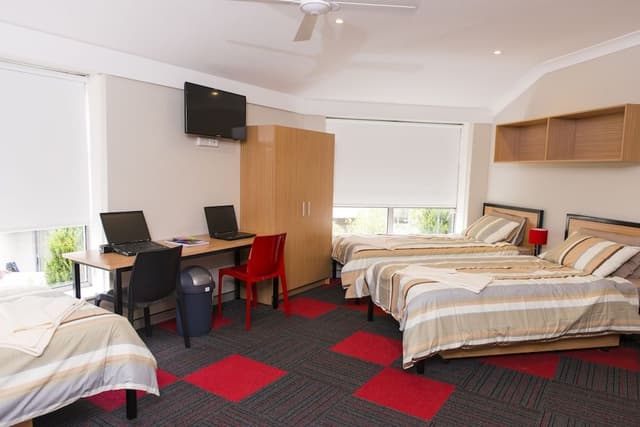 Bed in 3-Bed Female Dormitory Room with Private Bathroom