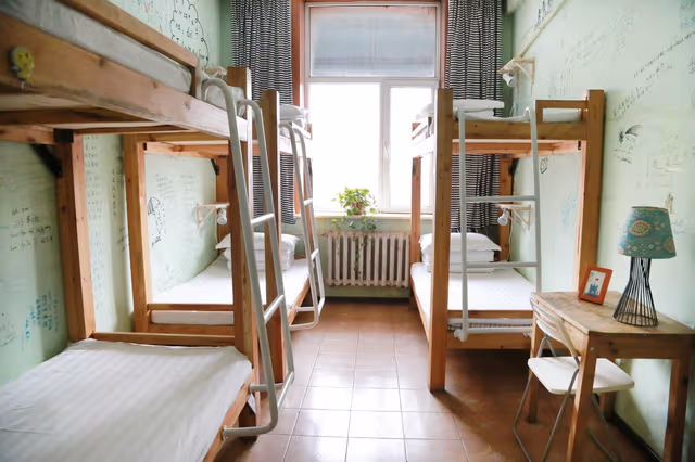 1 Person in 6-Bed Dormitory with Shared Bathroom - Mixed