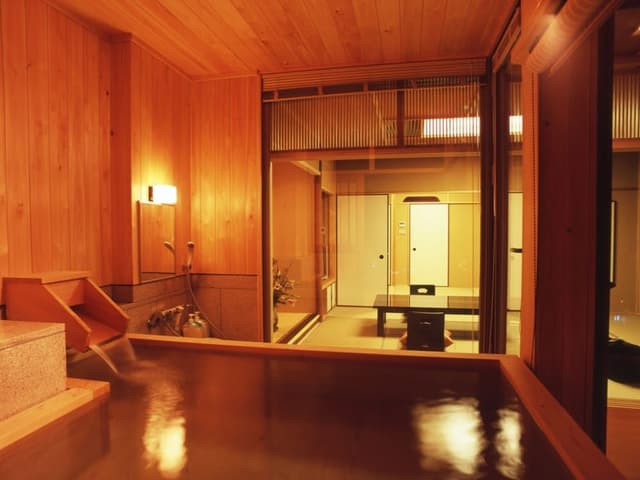 Japanese-Style Room with Open-Air Bath