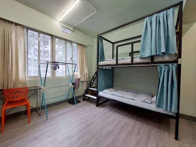 Lower Bunk Bed in Mixed Dormitory Room