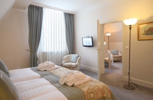Suite, 1 Double Bed (Converts to 2 Twin Beds;Living Room)