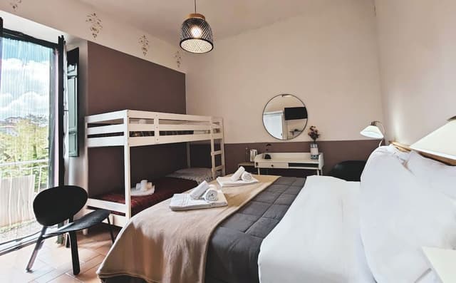 Family Quadruple Room, Balcony, Garden View