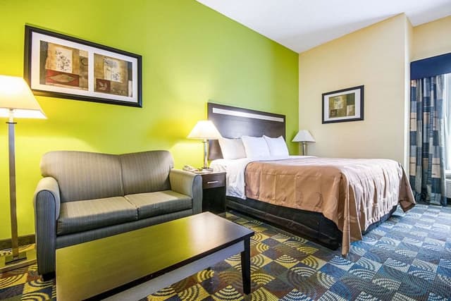 1 King Bed, Suite, Nonsmoking, Accessible