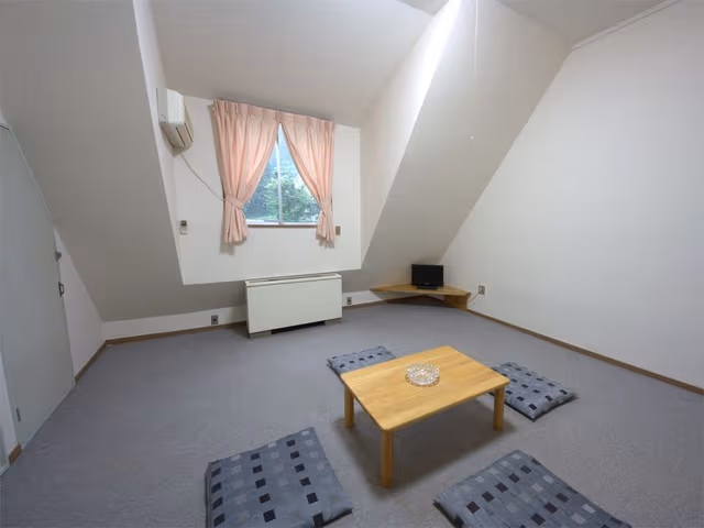 Japanese-Style Family Room with Shared Bathroom
