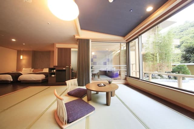 Japanese Western Style Room with Open-Air Bath - SUISAI - , Non Smoking, 42sqm