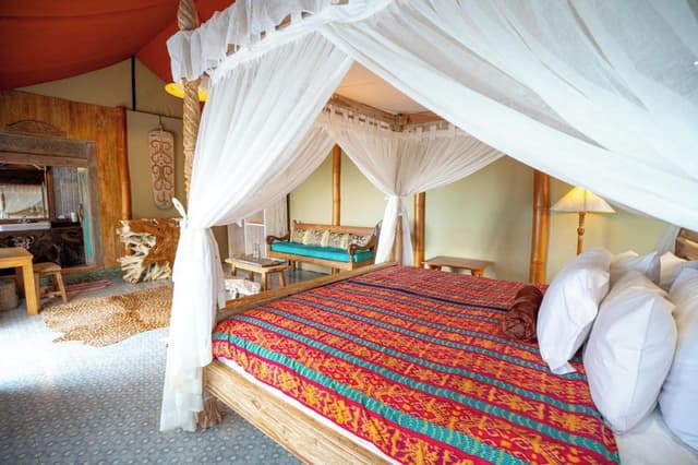 Suite Tent with Forest View