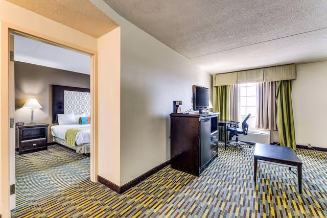 1 King Bed , 1-Bedroom Conference Suite, Non-Smoking