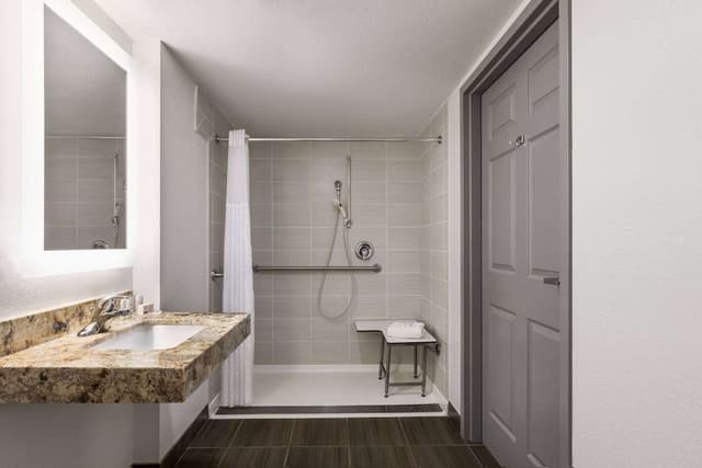 Room, 1 King Bed, Accessible, Non Smoking (Mobility/Hearing, Roll-in Shwr)
