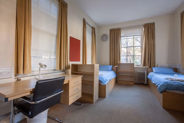 Basic Twin Room, 2 Twin Beds, Shared Bathroom