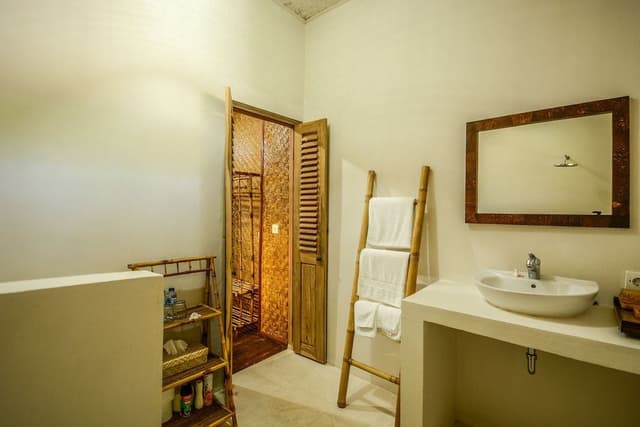 Traditional Double or Twin Room, Mountain View (Villa Kayu 1D)
