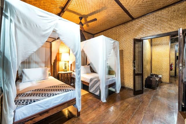 Traditional Double or Twin Room, 1 Bedroom, Garden View (Villa Kayu 1A)