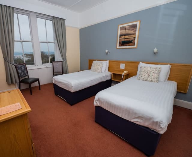 Standard Twin Room, 2 Twin Beds, Sea View