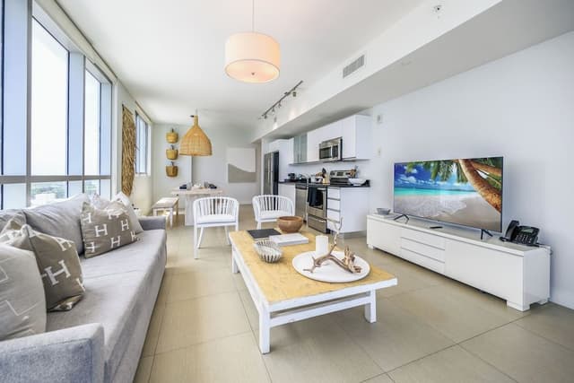 Luxury Beachfront Apartment with Balcony