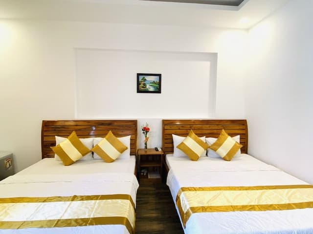 Family Quadruple Room, 2 Double Beds, Non Smoking, Garden Area