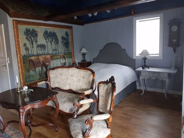 Romantic Double Room, 1 Double Bed, Garden View