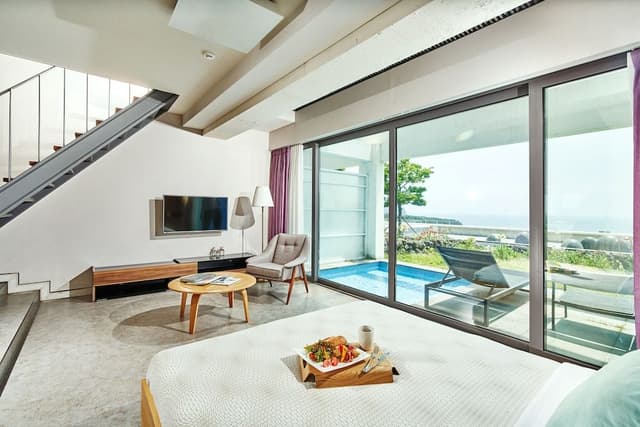 Duplex,Kid's Private Pool(Art Museum Ticket)-Pool surcharge 20,000 KRW applies except 1Jul - 5Sep