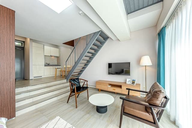 Duplex, Kitchenette (Art Museum Ticket Provided)