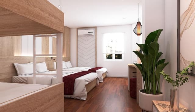 Family Shared Dormitory, Mixed Dorm (Family Room)
