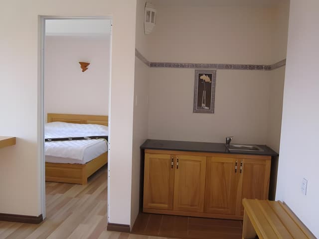 King Suite with Sofa Bed and Living Room