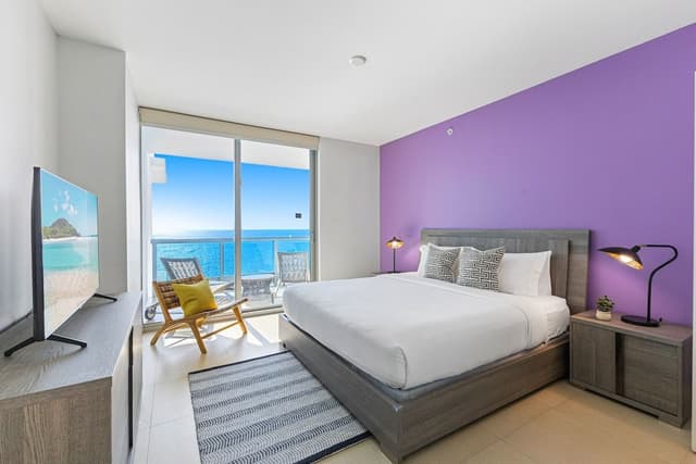 Deluxe Apartment, 1 Bedroom, Ocean View, Corner