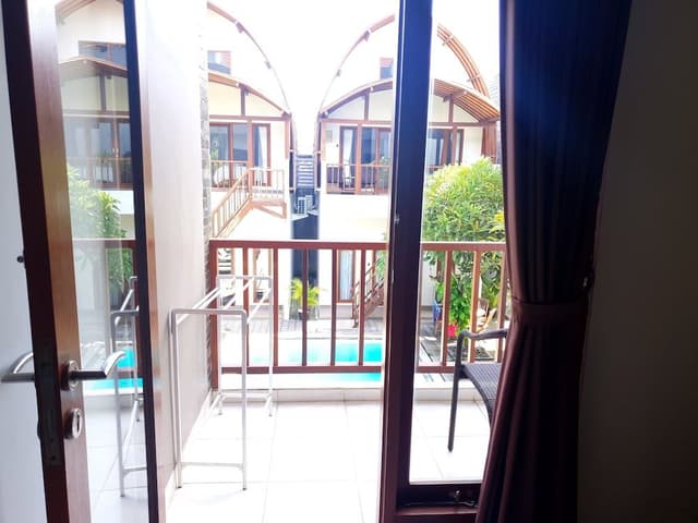 Standard room with Balcony Pool view