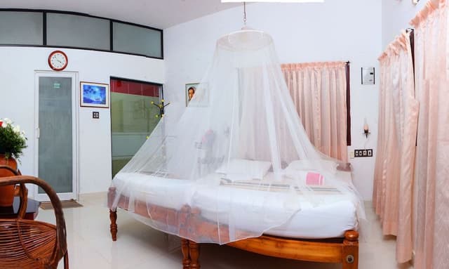 deluxe double ac room with balcony ( having twin beds)