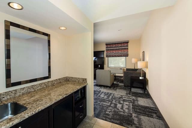 Suite, 1 King Bed, Accessible, Non Smoking (Mobility & Hearing, Roll-in Shower)