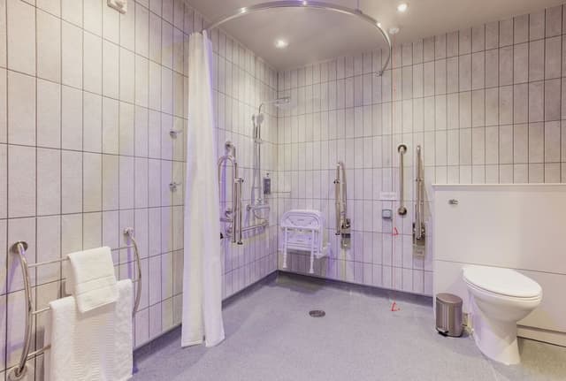 Standard Double Room, Roll-in Shower