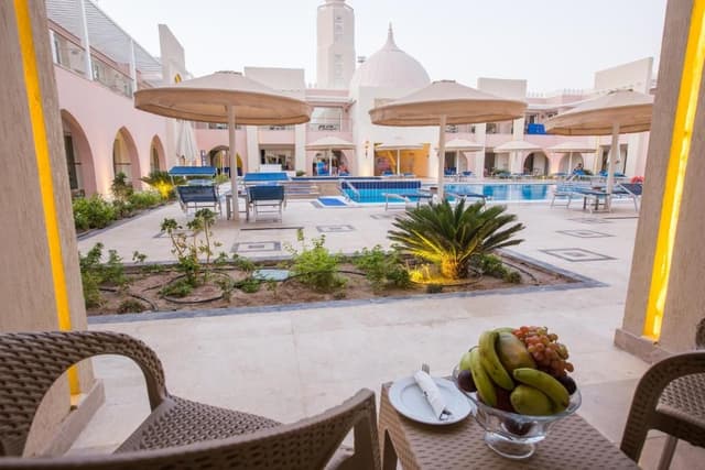 Deluxe Room with Pool View- Alf Leila Wa Leila Area
