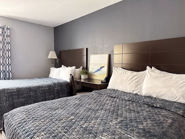 Standard Room, 2 Double Beds, Non Smoking (Double)