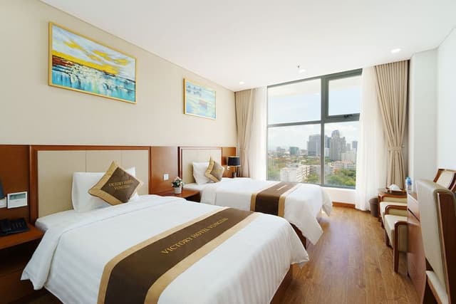 Deluxe Twin Room, Partial Ocean View