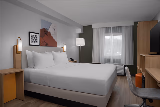 1 KING BED