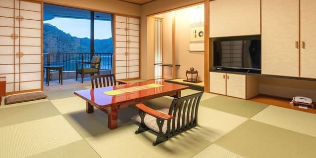 Japanese Western Style Room, Corner, Ocean View
