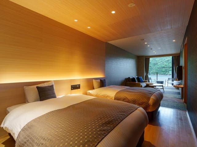 Superior Japanese Western Style Room, Accessible, Open-air Bath, Ocean View