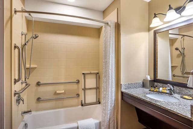 Suite, 2 Queen Beds, Accessible, Refrigerator & Microwave (with Sofabed)