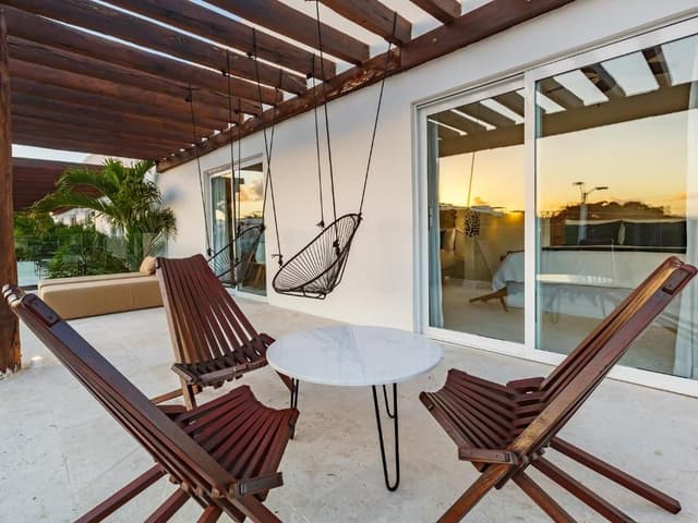 Junior Suite with Terrace and city view (2 Adults + 1 Child)