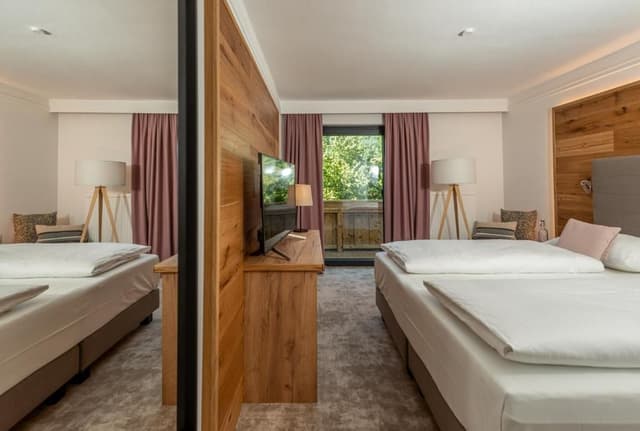 Comfort Double Room with Balcony and Garden View