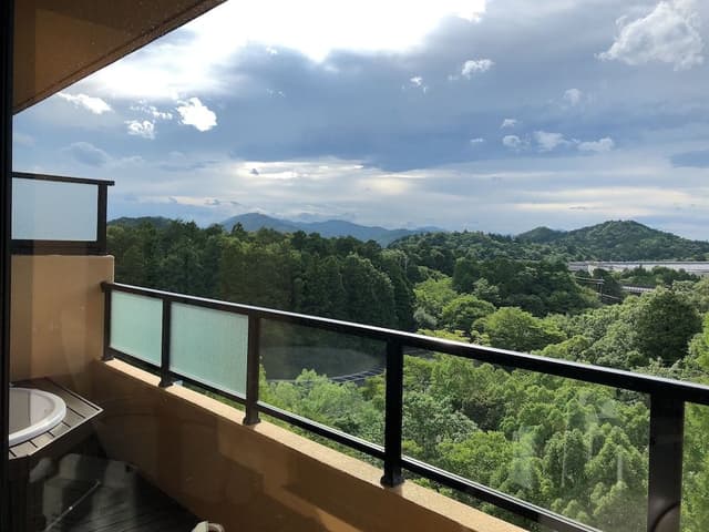 Japanese Western Style Twin Room with Japanese Futon and Private Open-air Bath, Non-Smoking