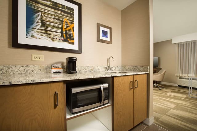 1 KING MICROWV/FRIDGE/WET BAR STUDIO SUITE NS
