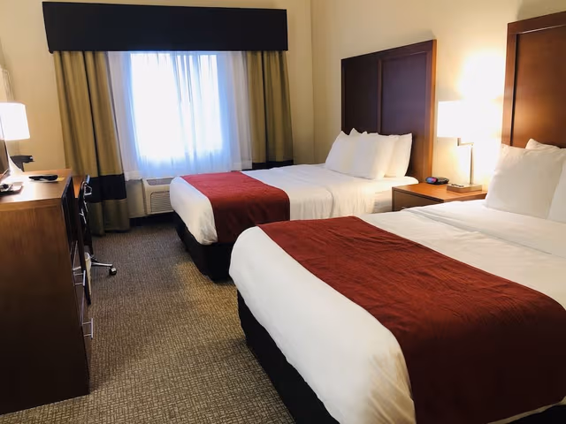 Standard Room, 2 Double Beds, Non Smoking