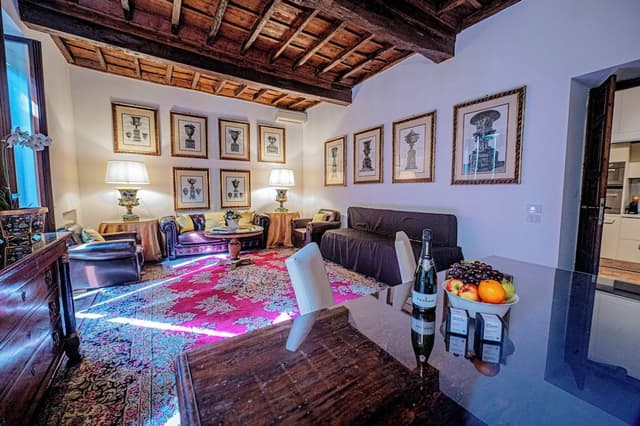 Charming 1 Bedroom Apartment with Balcony (Via Giulia 116)