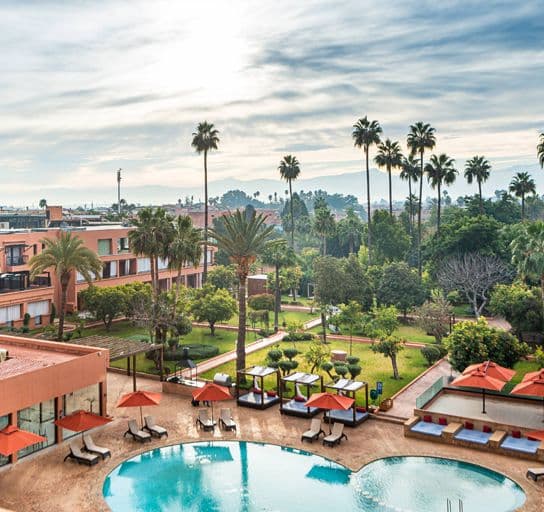 Junior suite pool view