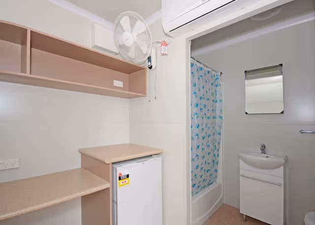 Compact Single Van Room