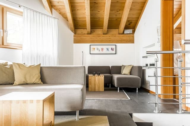 Luxury Penthouse, 4 Bedrooms, Non Smoking, Mountain View (Chamois)