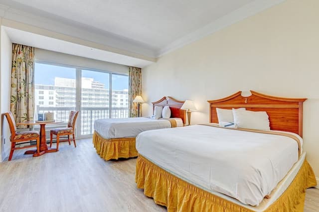 Studio Suite, 2 Queen Beds, Hot Tub, Ocean View (Daytona Beach Resort 1419)