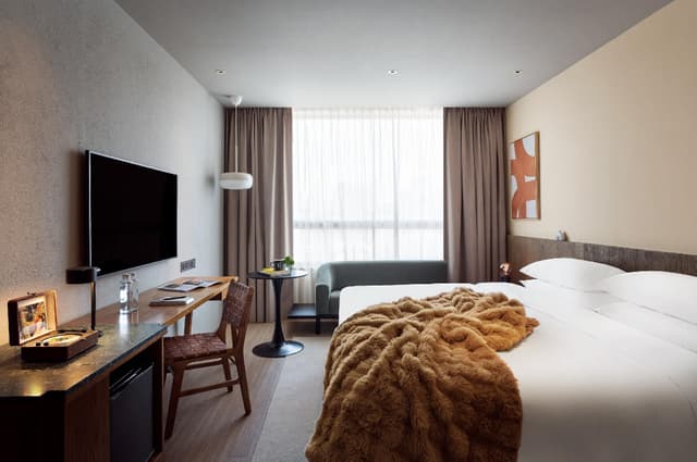 1 King Bed