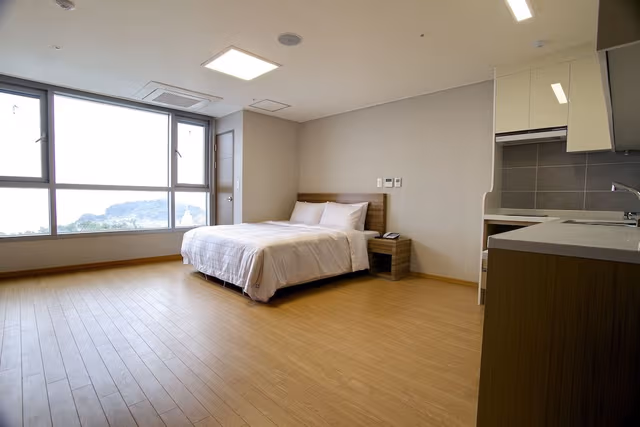 Condo Type(Kitchen) - Superior Double Studio(Half Ocean View)